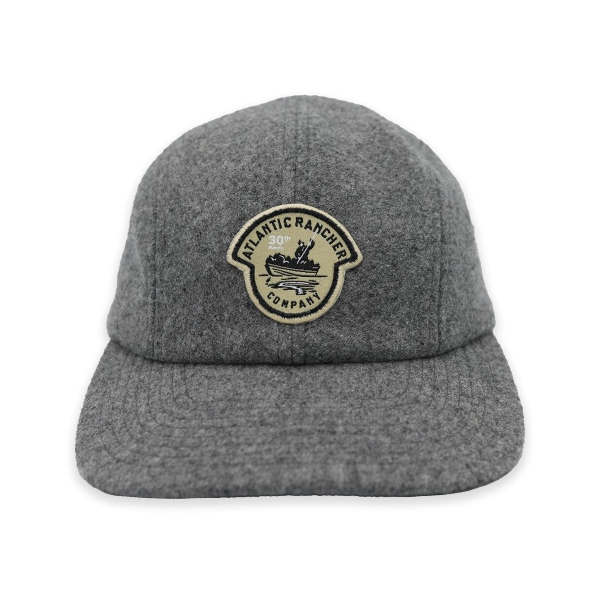Bayman's Wool Cap, 30th Anniv. Edition Hats Atlantic Rancher Company Gray