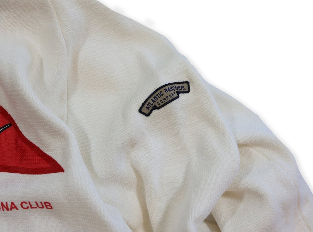 Beach Haven Cotton Sweater Hoodie - Atlantic Rancher CompanyBeach Haven Cotton Sweater HoodieSweatersAtlantic Rancher CompanyBCS-Hoodie01White Marlin WhiteSBeach Haven Cotton Sweater Hoodie