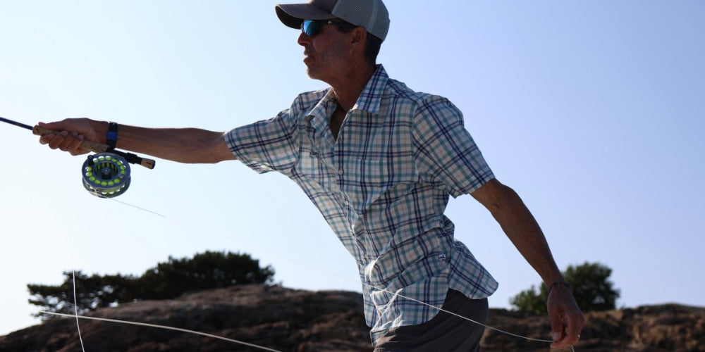 Bimini Short Sleeve Cotton Shirt- Plaids Bimini Shirts Atlantic Rancher Company