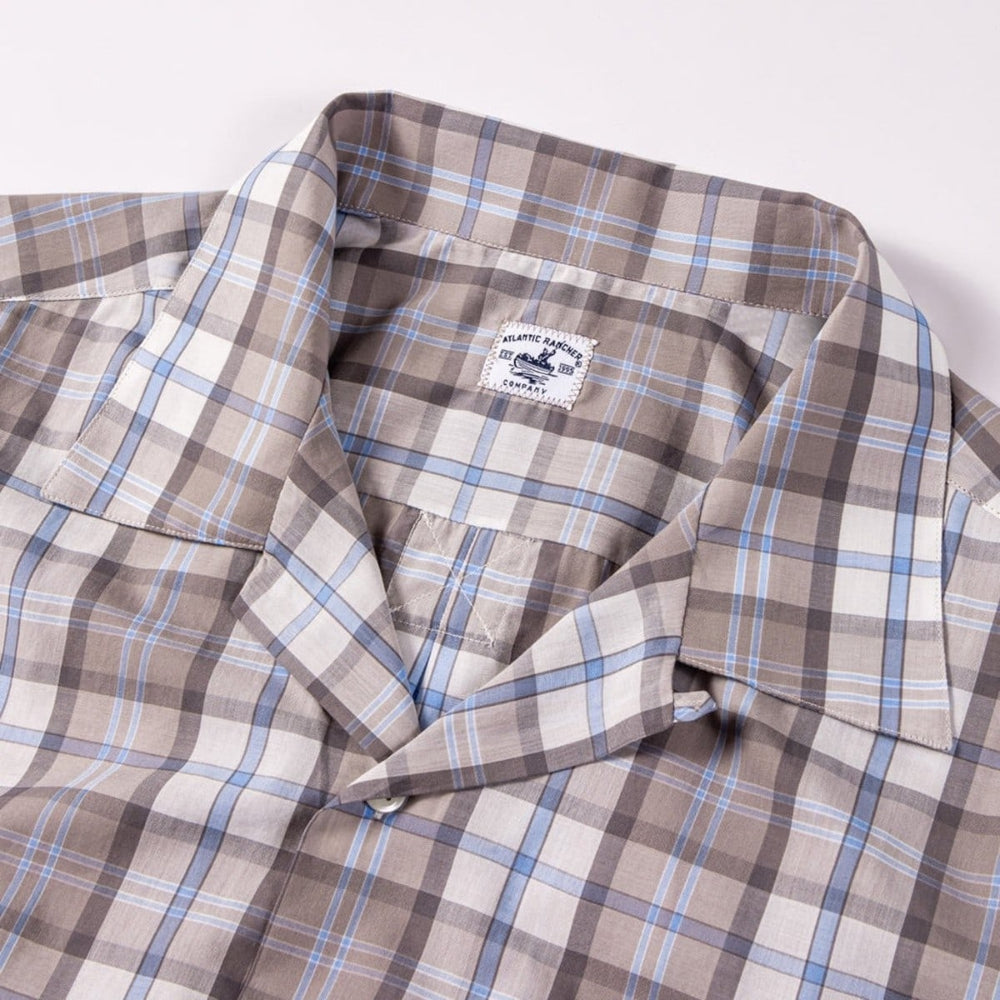 Bimini Short Sleeve Cotton Shirt - Plaids - Atlantic Rancher CompanyBimini Short Sleeve Cotton Shirt - PlaidsBimini ShirtsAtlantic Rancher CompanyBlue TaupeSBimini Short Sleeve Cotton Shirt - Plaids Bimini Shirts Atlantic Rancher Company