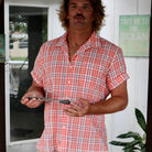 Bimini Short Sleeve Cotton Shirt- Plaids - FINAL SALE Bimini Shirts Atlantic Rancher Company