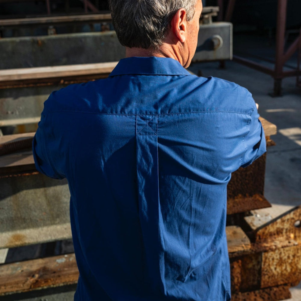 Bimini Short Sleeve Cotton Shirt- Solids Bimini Shirts Atlantic Rancher Company