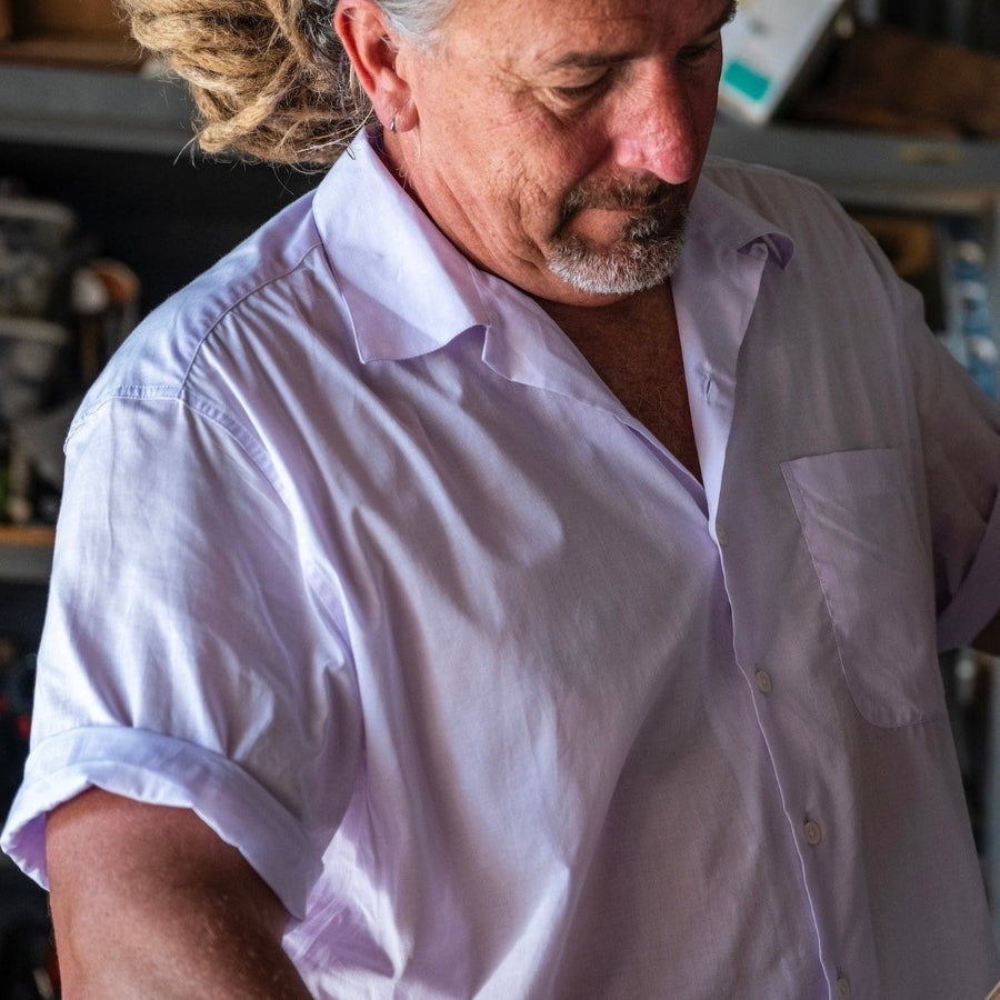 Bimini Short Sleeve Cotton Shirt- Solids - FINAL SALE Bimini Shirts Atlantic Rancher Company