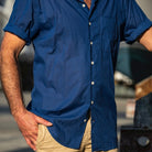 Bimini Short Sleeve Cotton Shirt- Solids - FINAL SALE Bimini Shirts Atlantic Rancher Company