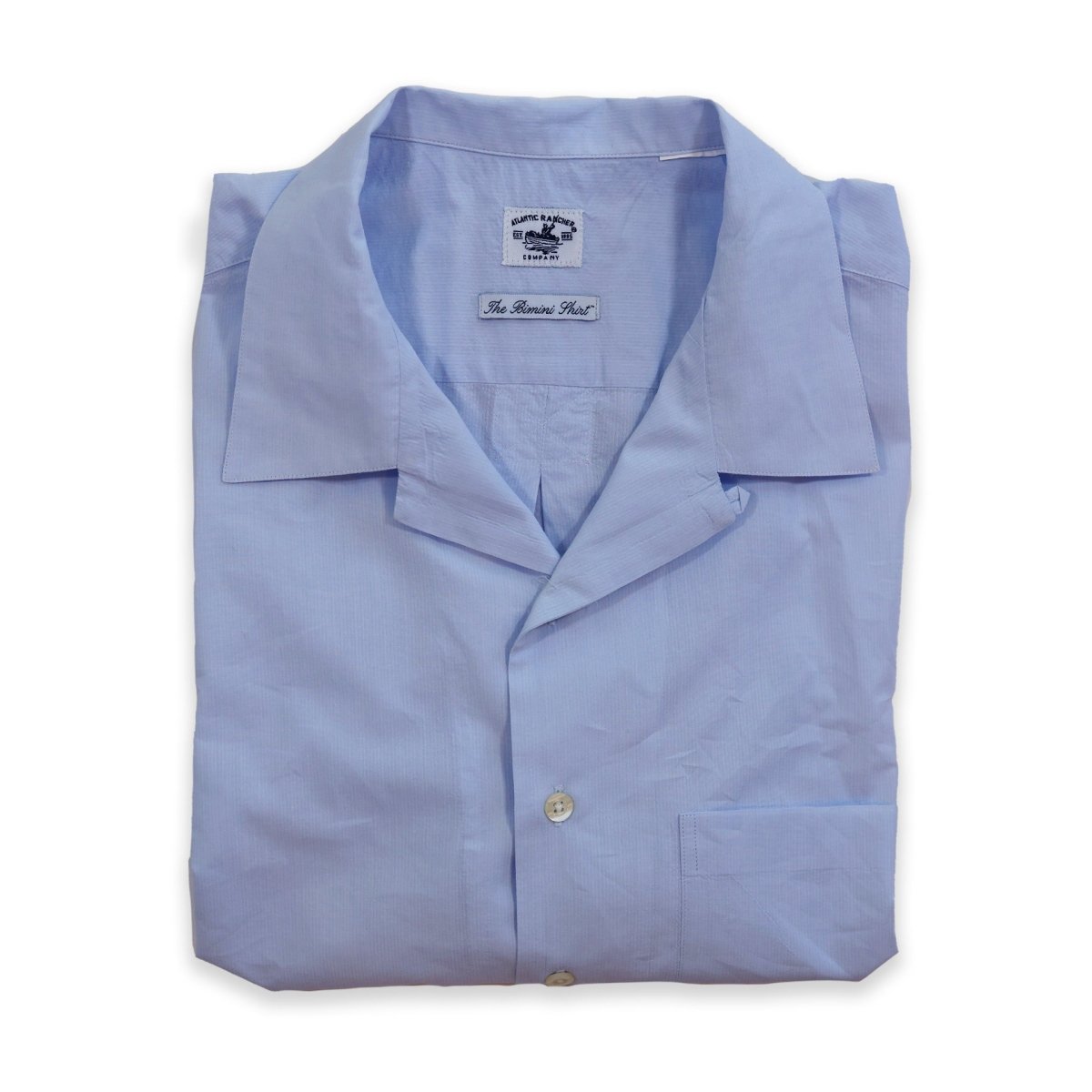 Bimini Short Sleeve Cotton Shirt - Atlantic Rancher CompanyBimini Short Sleeve Cotton ShirtBimini ShirtsAtlantic Rancher CompanyBimini-Cloud Blue2Cloud Blu2SBimini Short Sleeve Cotton Shirt