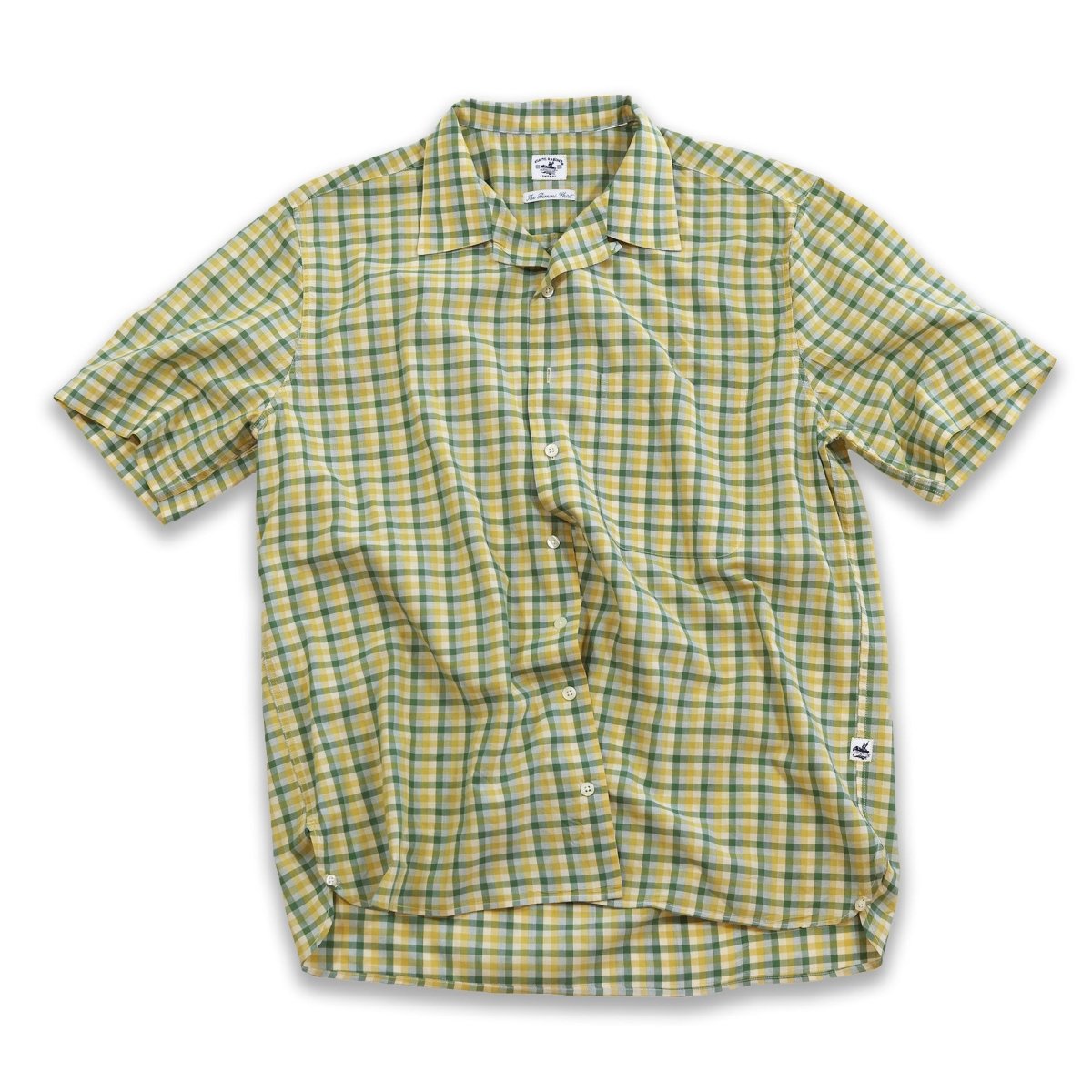 Bimini Short Sleeve Cotton Shirt Bimini Shirts Atlantic Rancher Company Conch Plaid S