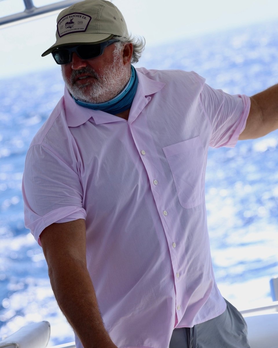 Bimini Short Sleeve Cotton Shirt Bimini Shirts Atlantic Rancher Company Coral S