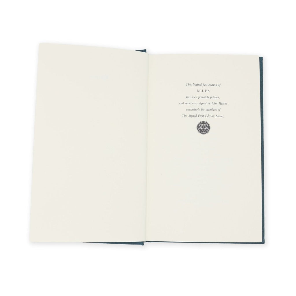 Blues, by John Hersey - The Franklin Library - Atlantic Rancher CompanyBlues, by John Hersey - The Franklin LibraryAtlantic Rancher Company05U3-CBlues, by John Hersey - The Franklin Library