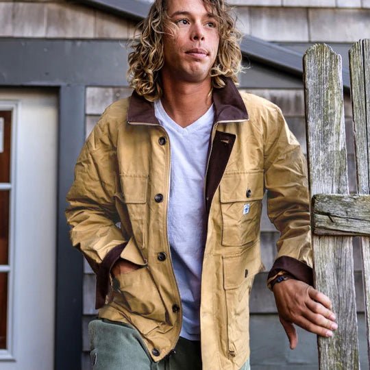 Boatyard Jacket - 25th Anniversary Edition - Atlantic Rancher CompanyBoatyard Jacket - 25th Anniversary EditionOuterwearAtlantic Rancher CompanyBYJ101T - 1TanMBoatyard Jacket - 25th Anniversary Edition Outerwear Atlantic Rancher Company