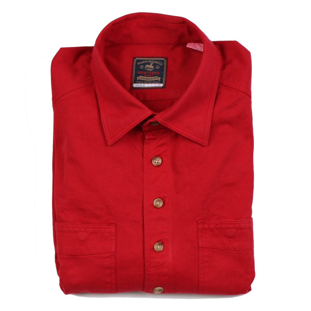 Boatyard Shirt Jack - 25th Anniversary Edition - Atlantic Rancher CompanyBoatyard Shirt Jack - 25th Anniversary EditionShirts & TopsAtlantic Rancher CompanyBY Shirt - 01RedSBoatyard Shirt Jack - 25th Anniversary Edition Shirts & Tops Atlantic Rancher Company Red S