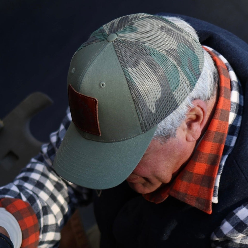 Boatyard Trucker Camo Mesh Back Cap - Atlantic Rancher CompanyBoatyard Trucker Camo Mesh Back CapHatsAtlantic Rancher CompanyBYTruckCAmo - 01Boatyard Trucker Camo Mesh Back Cap Hats Atlantic Rancher Company