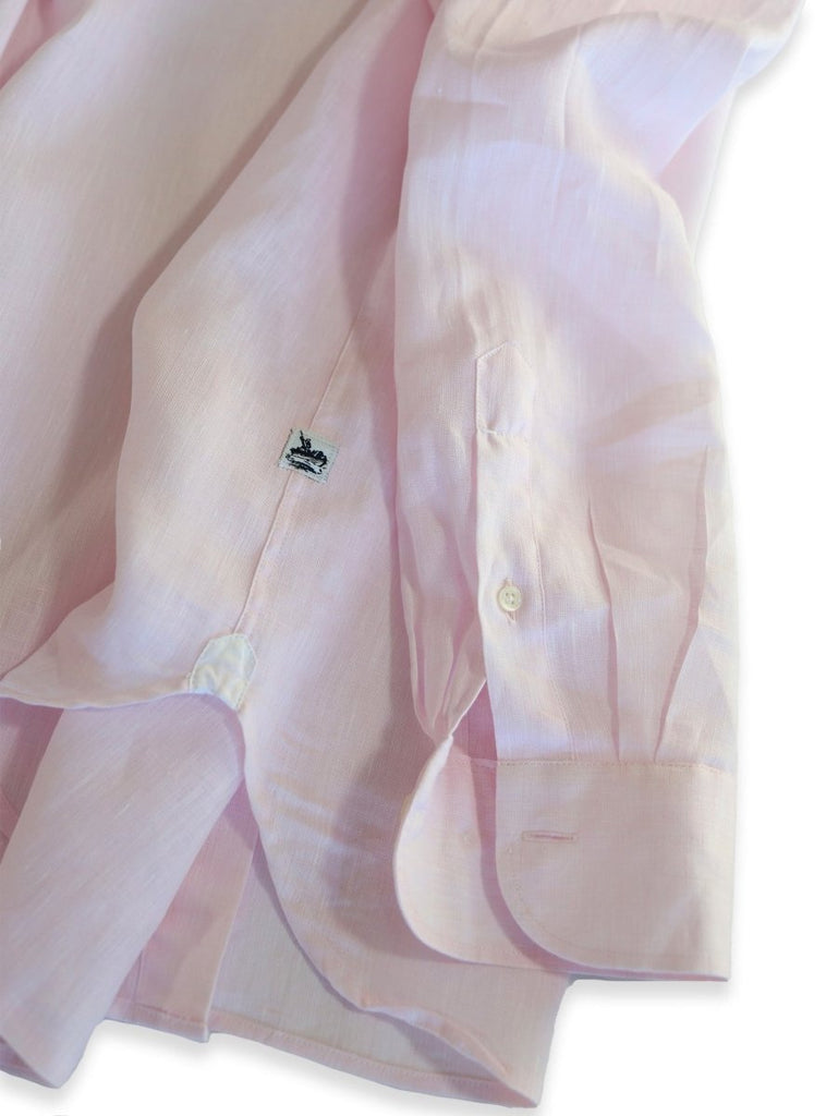 Captain's Button - down Collar Linen Shirt - Atlantic Rancher CompanyCaptain's Button - down Collar Linen ShirtShirtsAtlantic Rancher CompanyCapt - 02 CoralCoralMCaptain's Button - down Collar Linen Shirt Shirts Atlantic Rancher Company