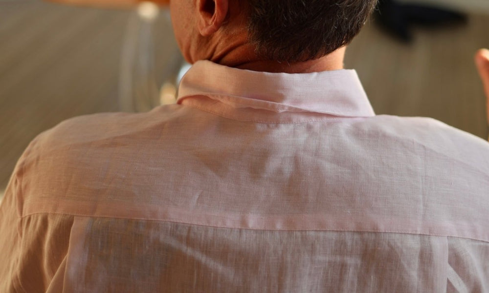 Captain's Button - down Collar Linen Shirt - Atlantic Rancher CompanyCaptain's Button - down Collar Linen ShirtShirtsAtlantic Rancher CompanyCapt - 02 CoralCoralMCaptain's Button - down Collar Linen Shirt