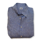 Captain's Button-down Collar Linen Shirt Shirts Atlantic Rancher Company