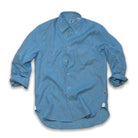 Captain's Button-down Collar Linen Shirt Shirts Atlantic Rancher Company Bimini Blue M