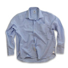 Captain's Cotton / Linen Shirt Atlantic Rancher Company S Blue Surf
