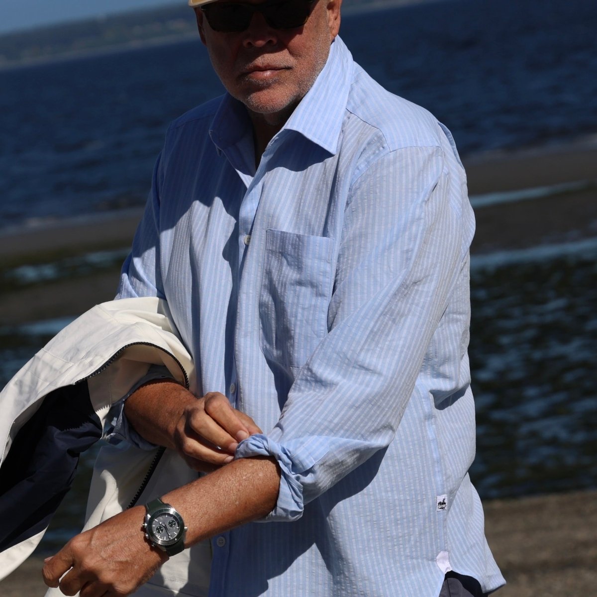 Captain's Cotton / Linen Shirt Atlantic Rancher Company