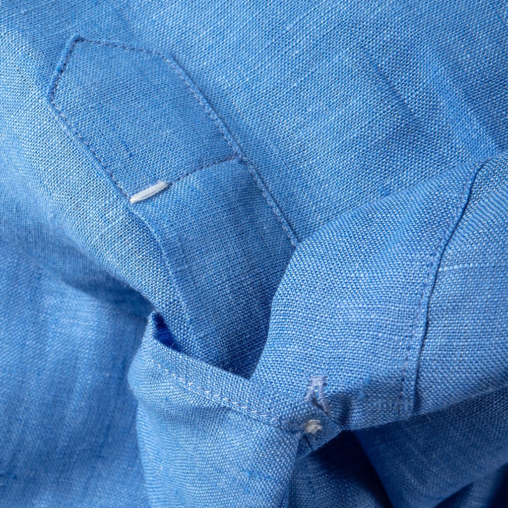 Captain's Point Collar Linen Shirt - FINAL SALE Shirts Atlantic Rancher Company