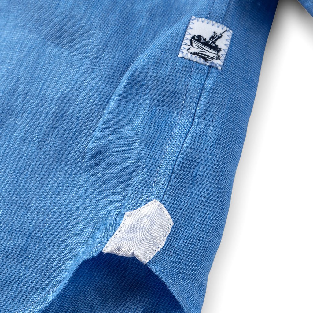 Captain's Point Collar Linen Shirt - FINAL SALE Shirts Atlantic Rancher Company