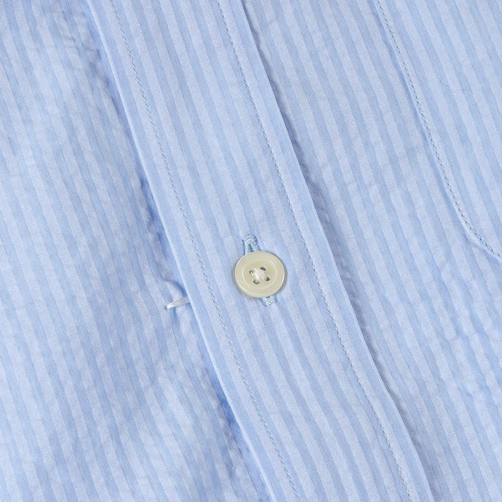Captain's Seersucker Long Sleeve Cotton Shirt - Special Edition Shirts Atlantic Rancher Company