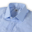 Captain's Seersucker Long Sleeve Cotton Shirt - Special Edition Shirts Atlantic Rancher Company