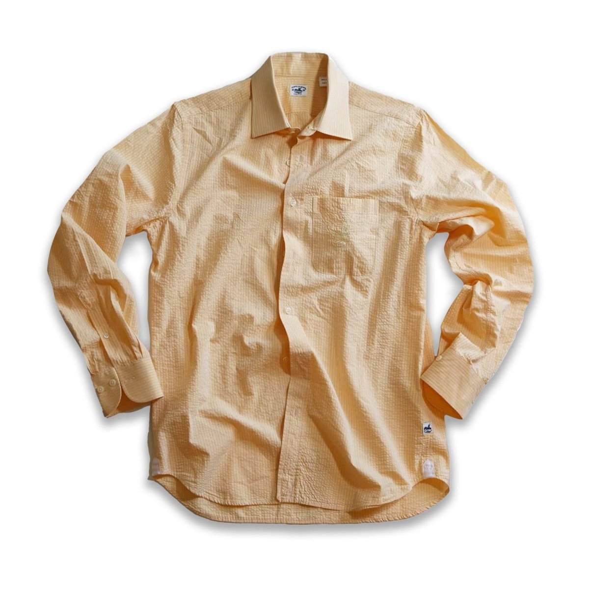 Captain's Seersucker Long Sleeve Cotton Shirt - Special Edition - Atlantic Rancher CompanyCaptain's Seersucker Long Sleeve Cotton Shirt - Special EditionShirtsAtlantic Rancher CompanyTangerineSCaptain's Seersucker Long Sleeve Cotton Shirt - Special Edition