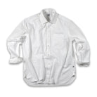 Captain's Seersucker Long Sleeve Cotton Shirt - Special Edition Shirts Atlantic Rancher Company White S