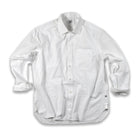 Captain's Seersucker Long Sleeve Cotton Shirt - Special Edition Shirts Atlantic Rancher Company White S