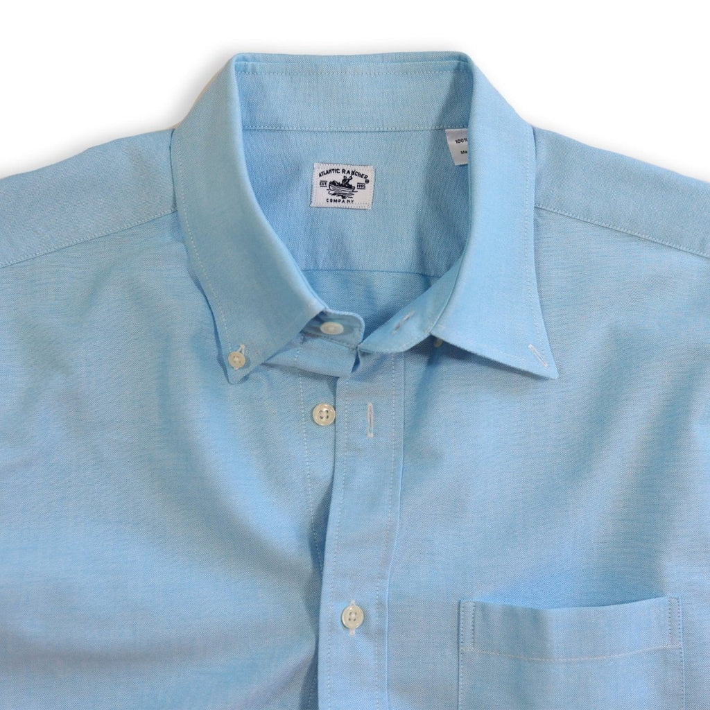 Captain's Uniform Oxford Shirt - Atlantic Rancher CompanyCaptain's Uniform Oxford ShirtShirtsAtlantic Rancher CompanyCapt - 02BD Cloud BlueCloud BlueMCaptain's Uniform Oxford Shirt Shirts Atlantic Rancher Company