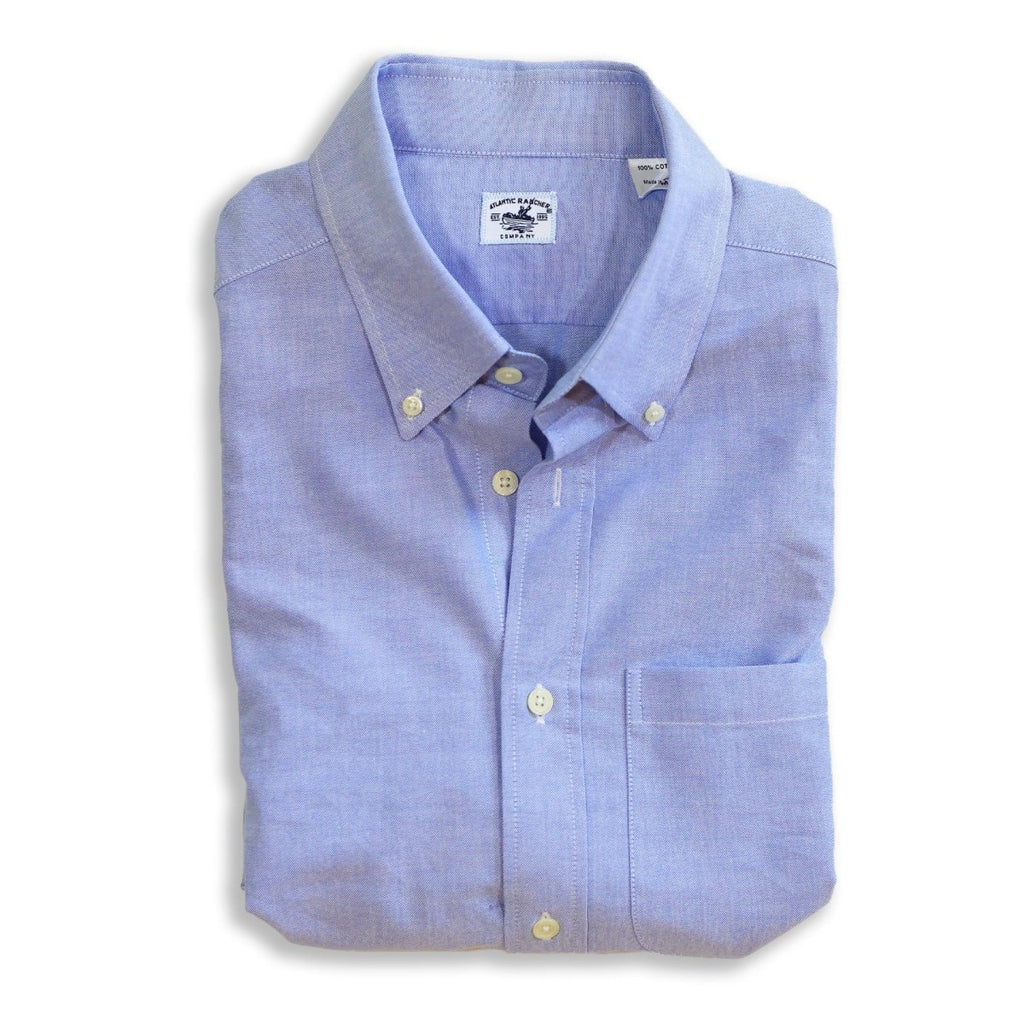 Captain's Uniform Oxford Shirt - Atlantic Rancher CompanyCaptain's Uniform Oxford ShirtShirtsAtlantic Rancher CompanyCapt - 02BD Ocean BlueOcean BlueMCaptain's Uniform Oxford Shirt Shirts Atlantic Rancher Company Ocean Blue M