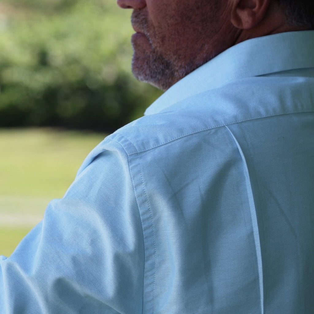 Captain's Uniform Oxford Shirt - Atlantic Rancher CompanyCaptain's Uniform Oxford ShirtShirtsAtlantic Rancher CompanyCapt - 02BD Cloud BlueCloud BlueMCaptain's Uniform Oxford Shirt