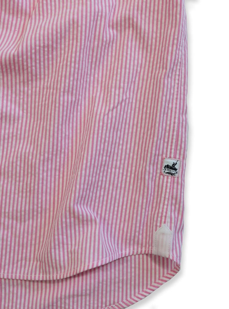 Captain's Uniform Seersucker Short Sleeve Shirt -Special Edition Atlantic Rancher Company