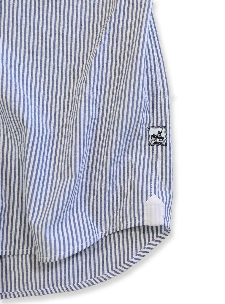 Captain's Uniform Seersucker Short Sleeve Shirt -Special Edition Atlantic Rancher Company