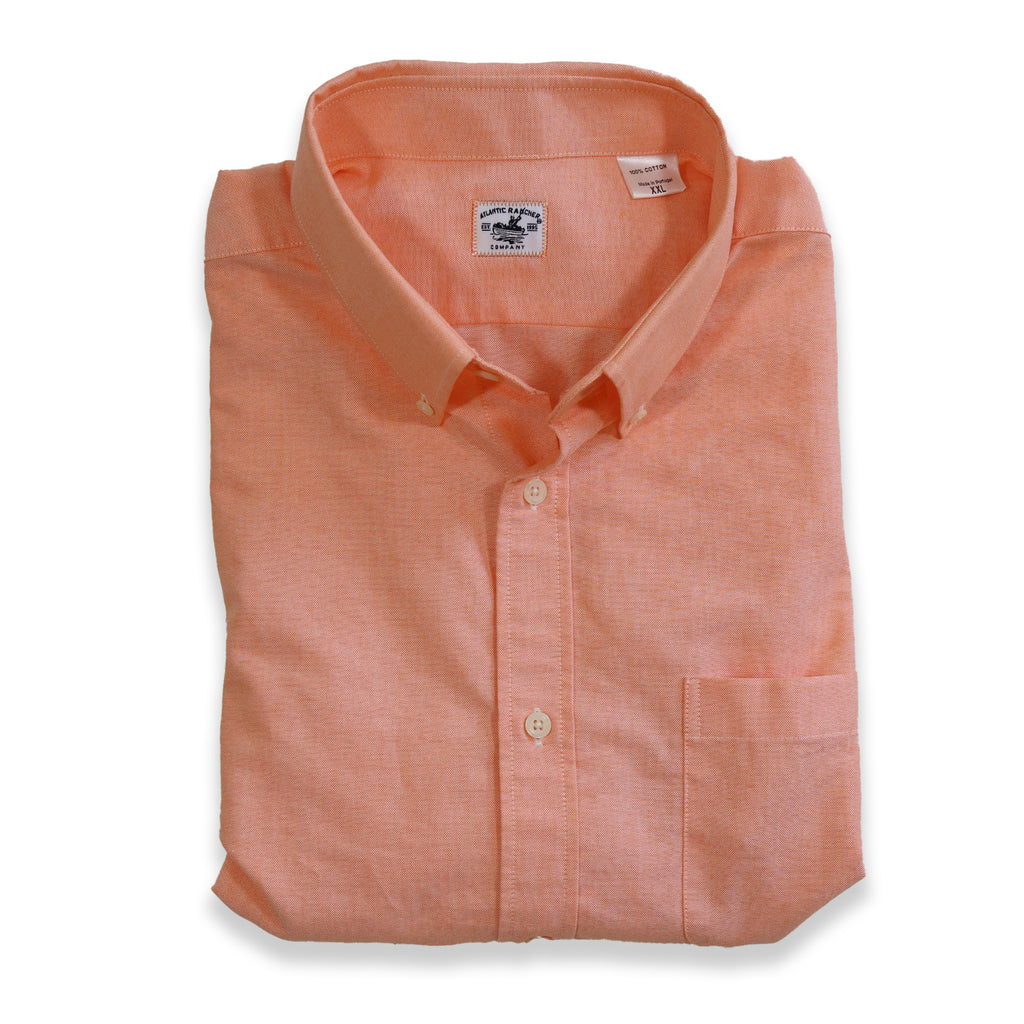 Captain's Uniform Oxford Shirt Shirts Atlantic Rancher Company Peach M