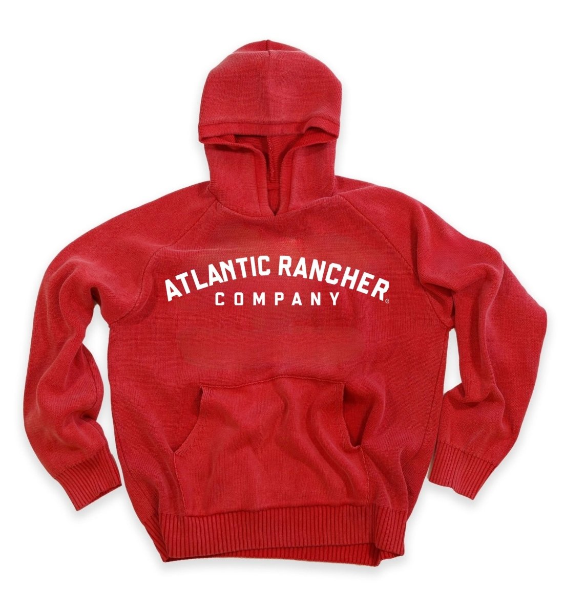 Cotton Sweater Hoodie - Atlantic Rancher CompanyCotton Sweater HoodieSweatersAtlantic Rancher CompanyARco RedSCotton Sweater Hoodie