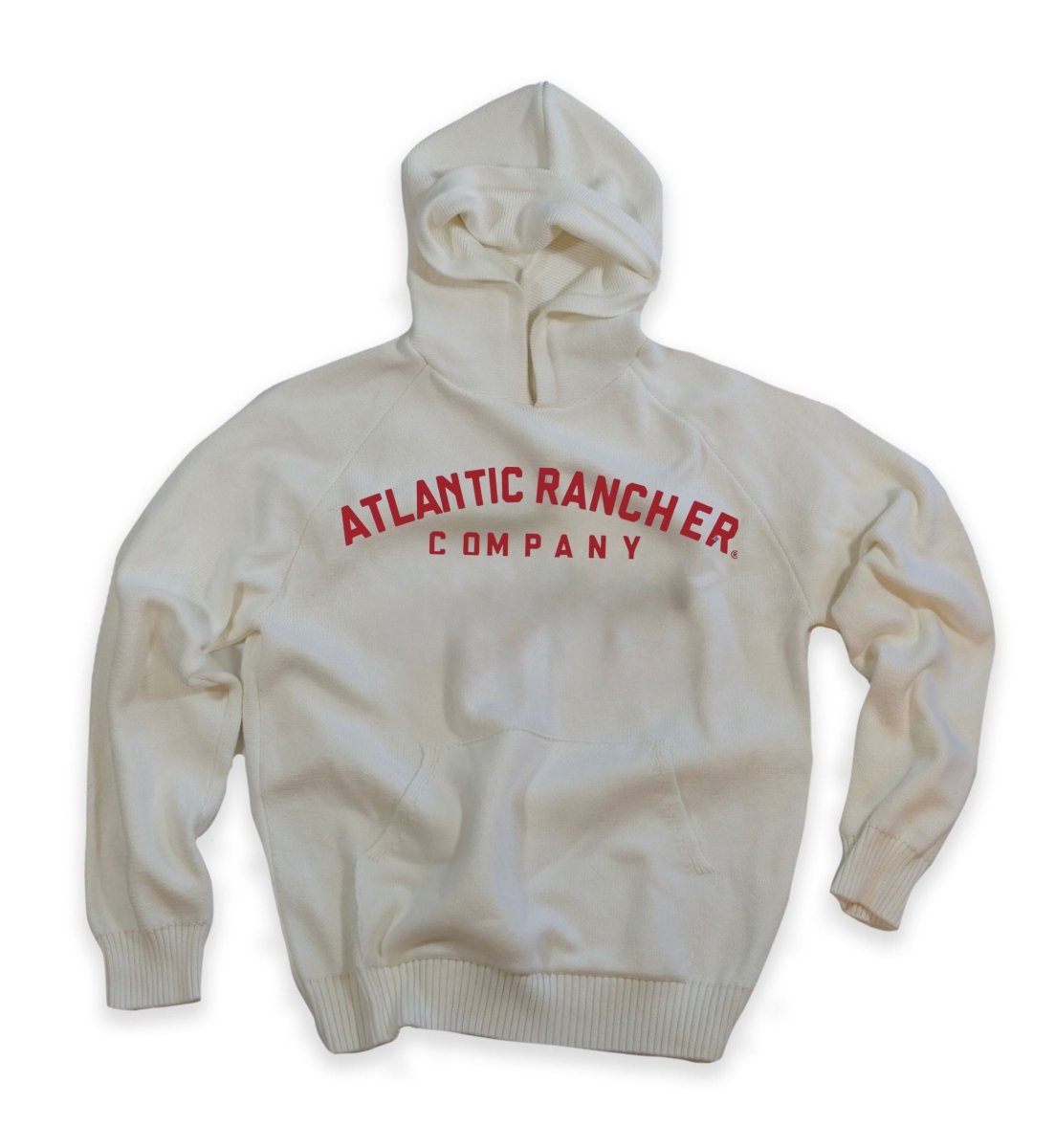 Cotton Sweater Hoodie - Atlantic Rancher CompanyCotton Sweater HoodieSweatersAtlantic Rancher CompanyARco WhiteSCotton Sweater Hoodie