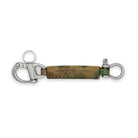 Dockmaster’s Leather Key Chain Gear and Tools Atlantic Rancher Company Olive Camo