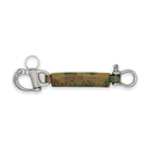 Dockmaster’s Leather Key Chain Gear and Tools Atlantic Rancher Company Olive Camo