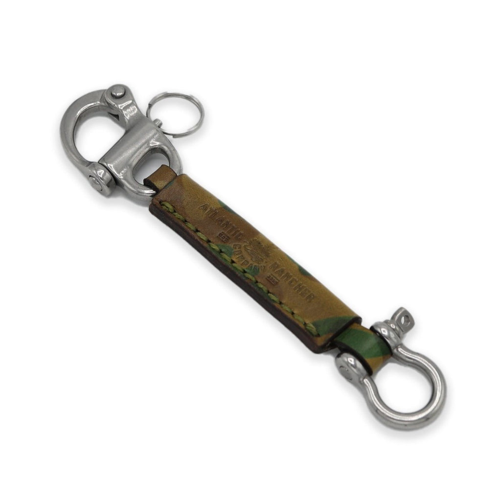 Dockmaster’s Leather Key Chain - Atlantic Rancher CompanyDockmaster’s Leather Key ChainGear and ToolsAtlantic Rancher CompanyOlive CamoDockmaster’s Leather Key Chain