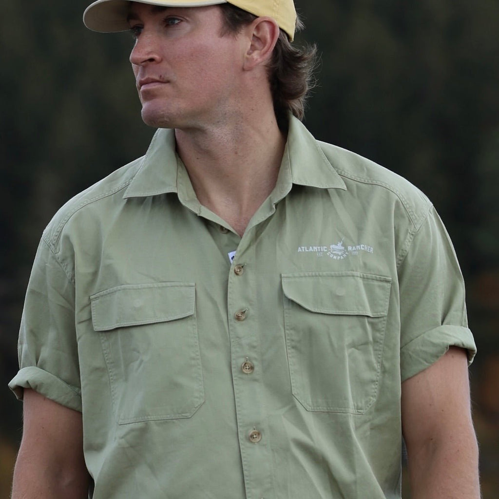 Fuel Dock Foreman's Shirt -- Short Sleeve Atlantic Rancher Company