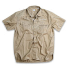 Fuel Dock Foreman's Shirt -- Short Sleeve Atlantic Rancher Company Khaki Medium