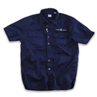 Fuel Dock Foreman's Shirt -- Short Sleeve Atlantic Rancher Company Navy Medium