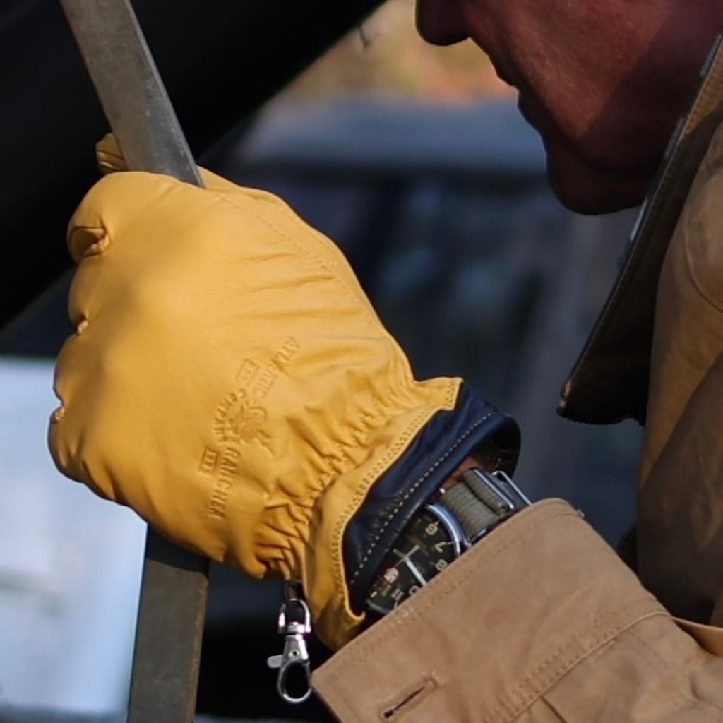 Goatskin Work Gloves - Atlantic Rancher CompanyGoatskin Work GlovesGloveAtlantic Rancher CompanyGSGlove - 01MGoatskin Work Gloves Glove Atlantic Rancher Company