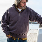 Hudson Canyon Seasalt 1/4-Zip Sweatshirts Atlantic Rancher Company