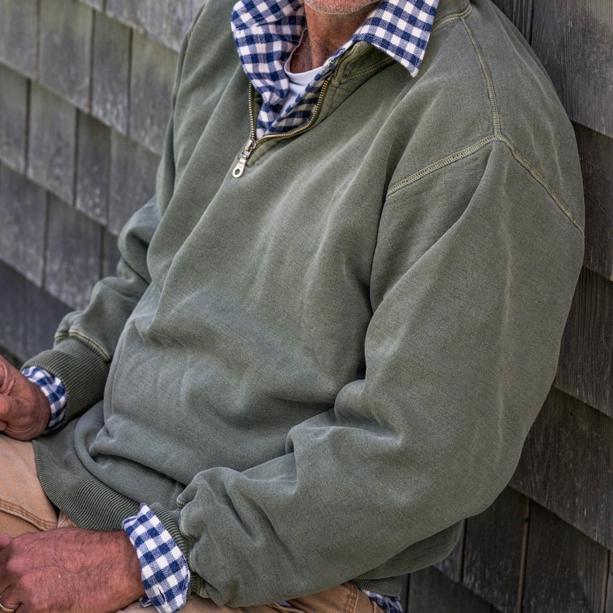 Hudson Canyon Seasalt 1/4-Zip Sweatshirts Atlantic Rancher Company