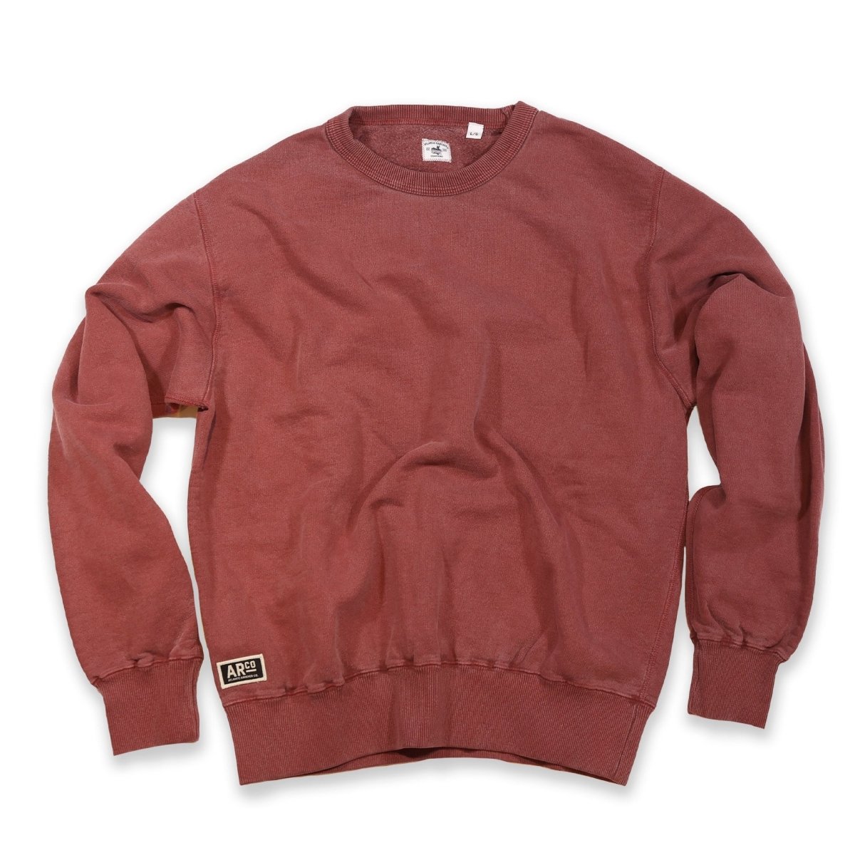 Hudson Canyon Seasalt Crewneck Sweatshirts Atlantic Rancher Company Brick S