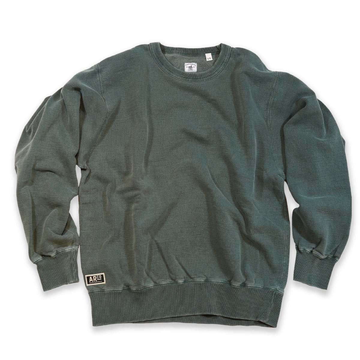 Hudson Canyon Seasalt Crewneck Sweatshirts Atlantic Rancher Company Evergreen S