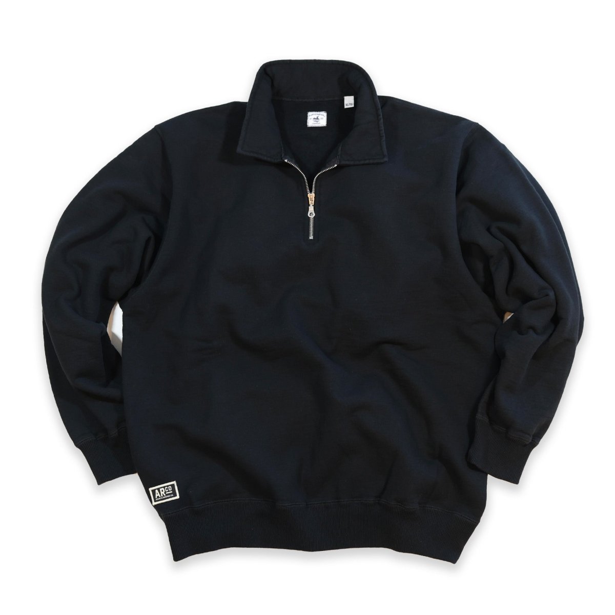 Hudson Canyon Saturated 1/4-Zip Sweatshirts Atlantic Rancher Company Saturated Charcoal S