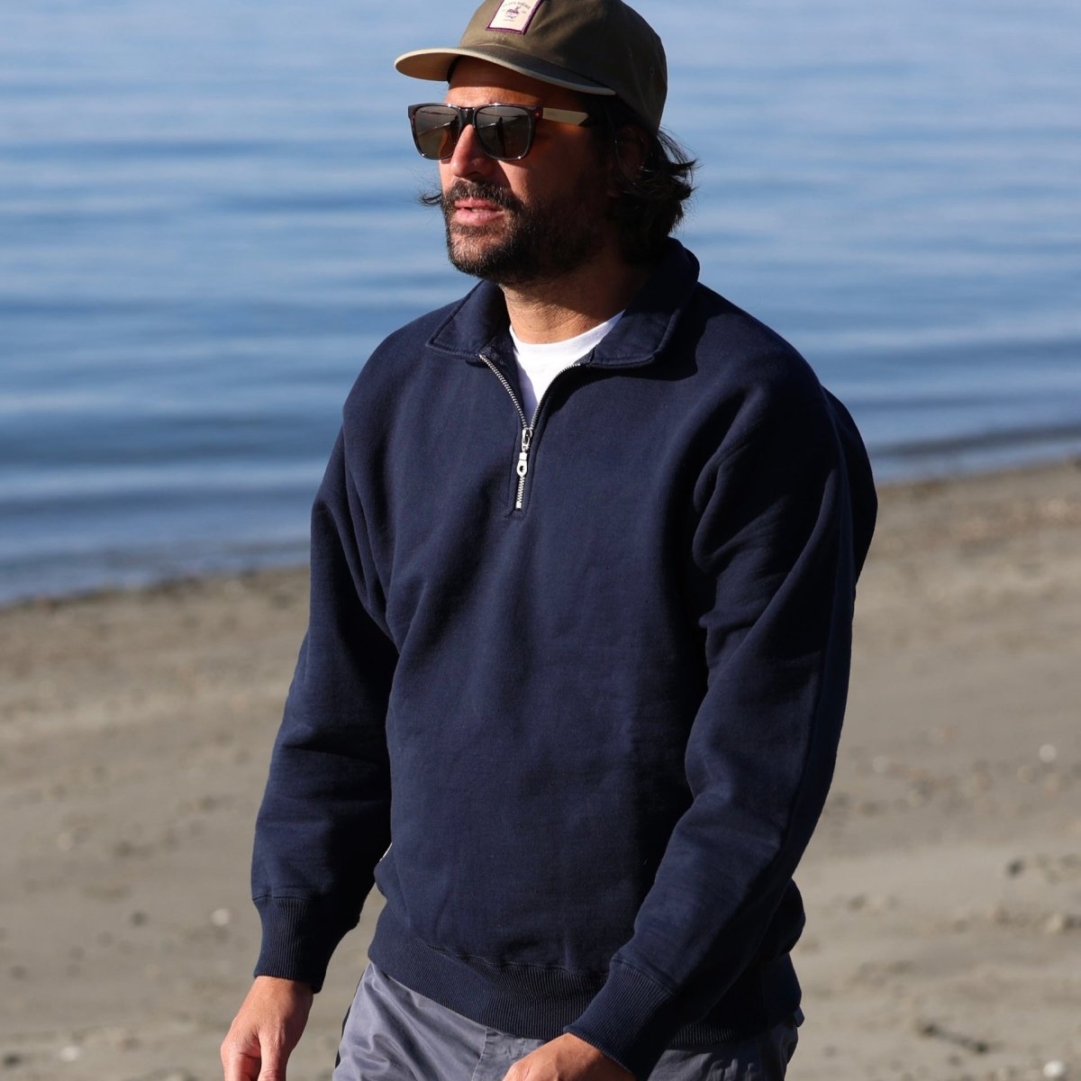 Hudson Canyon Saturated 1/4-Zip Sweatshirts Atlantic Rancher Company