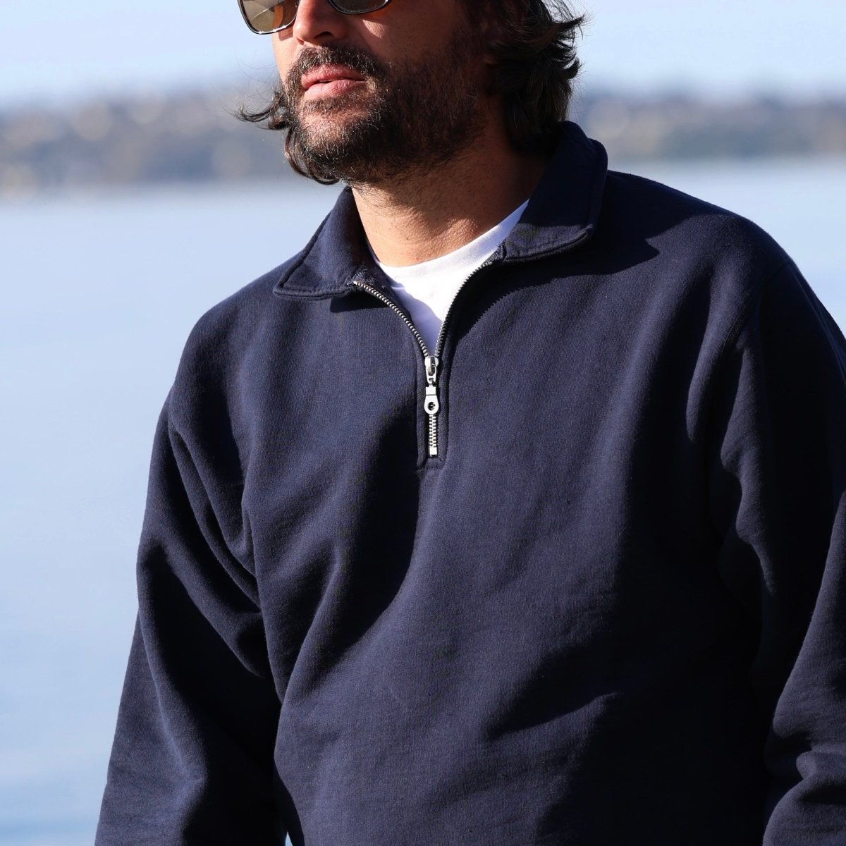 Hudson Canyon Saturated 1/4-Zip Sweatshirts Atlantic Rancher Company